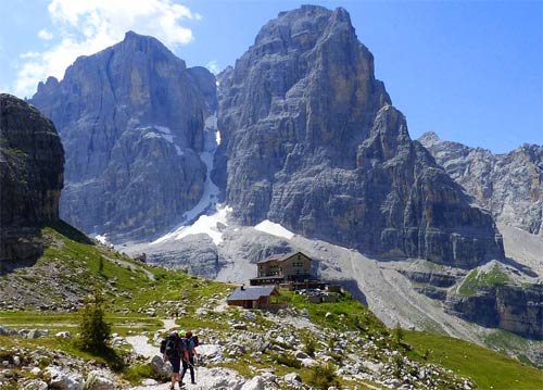 Refugio Brenta Fernwanderweg Latsch Gardasee